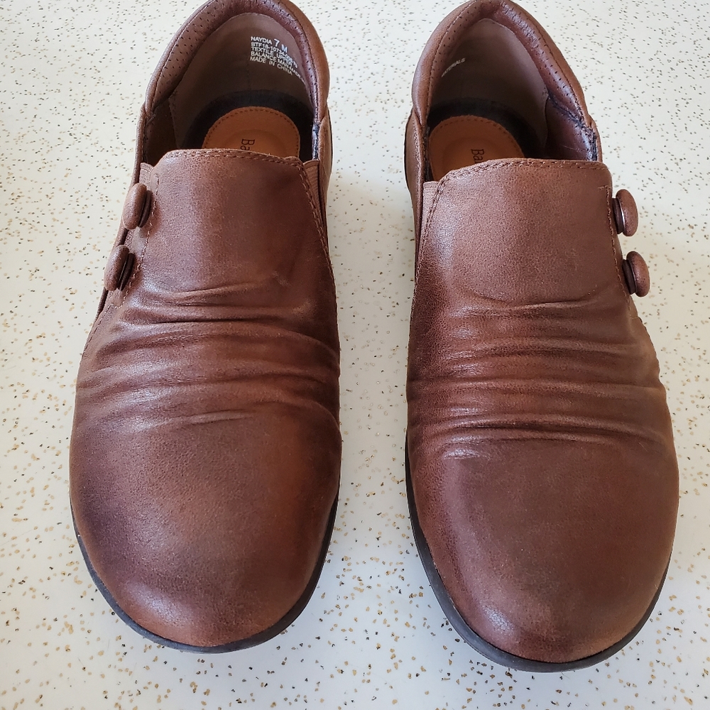 Bare traps naydia brown slip on shoes size 7